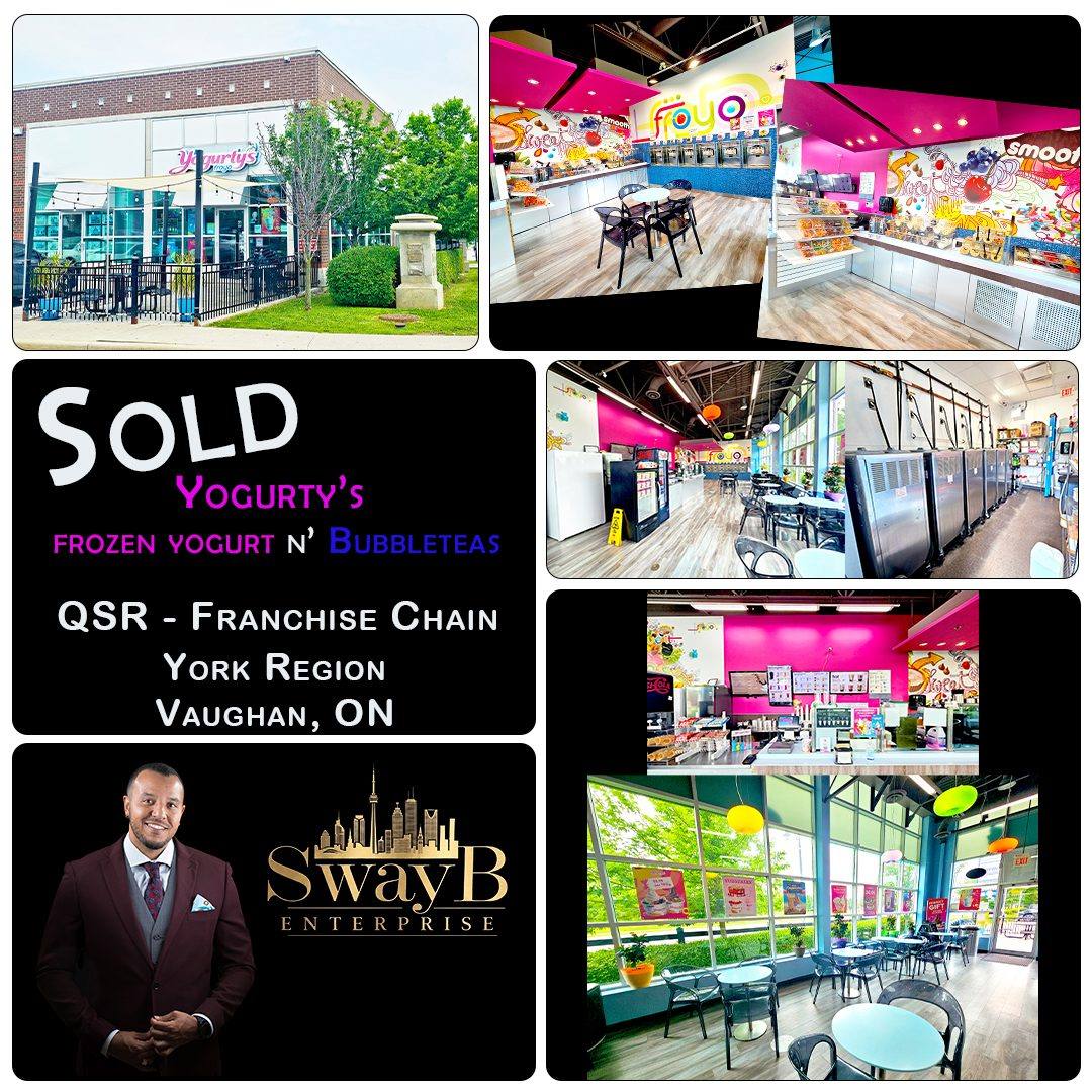 Sold: Yogurty's, Vaughan ON