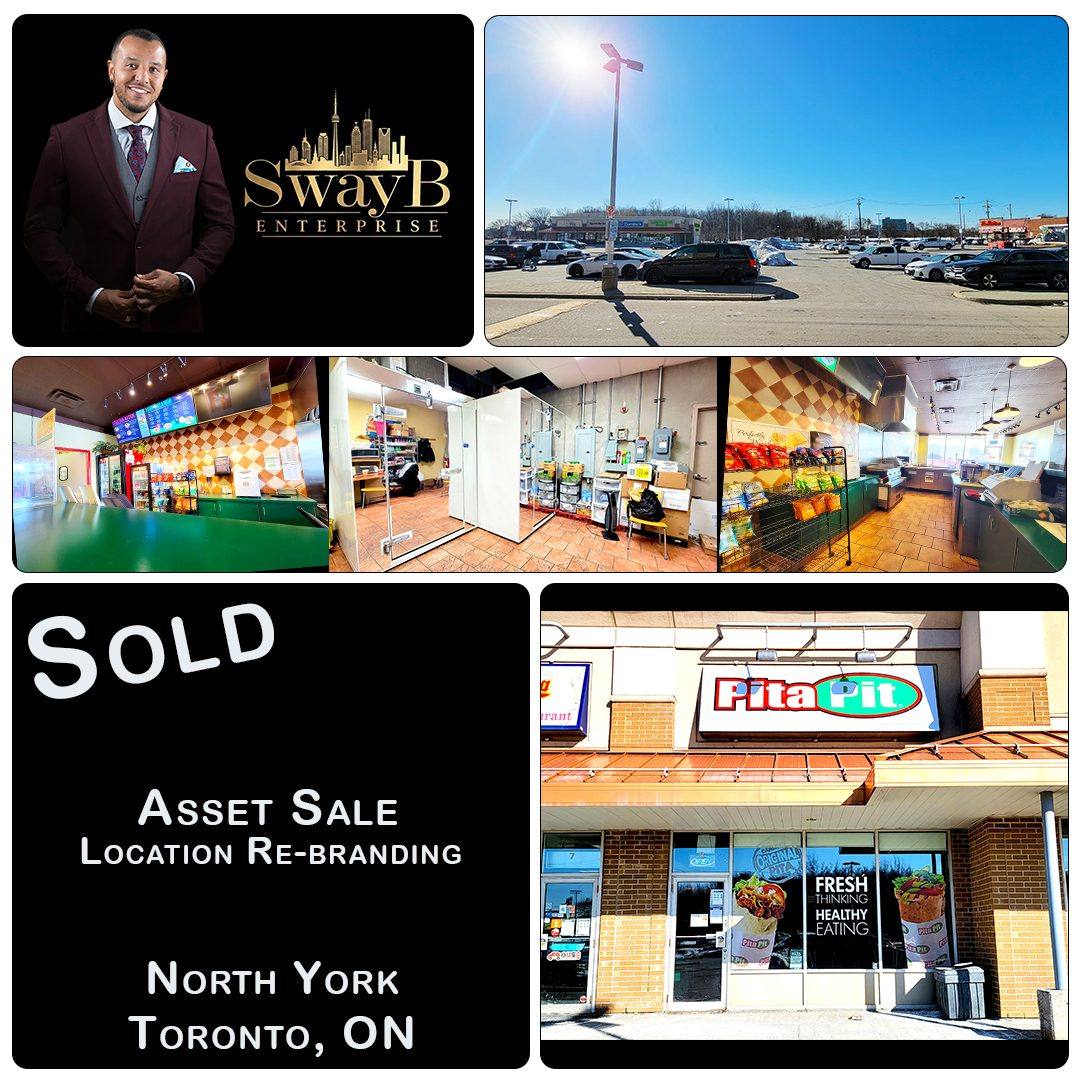 Sold: Pita Pit, North York, Toronto ON