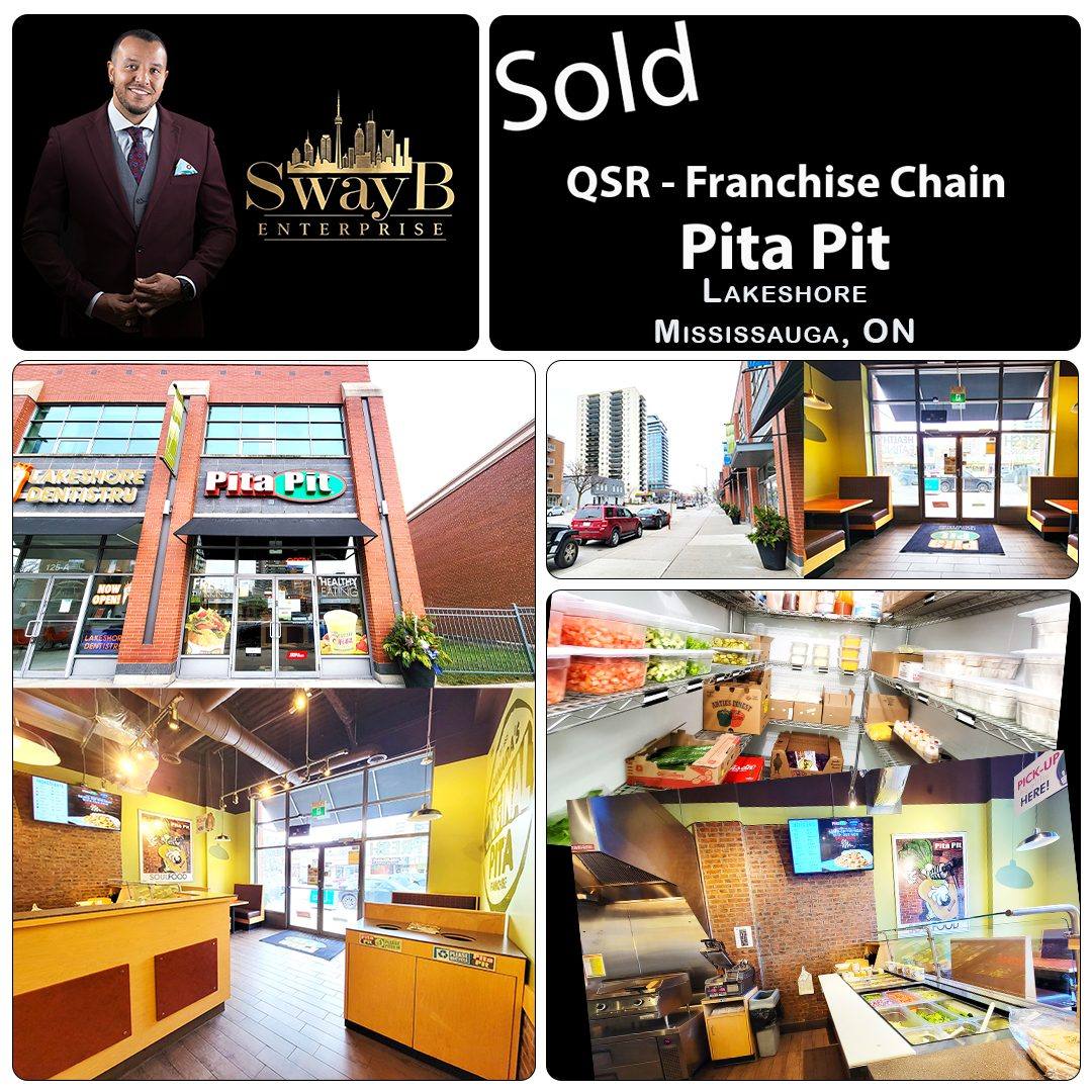 Sold: Pita Pit, Lakeshore, Mississauga ON