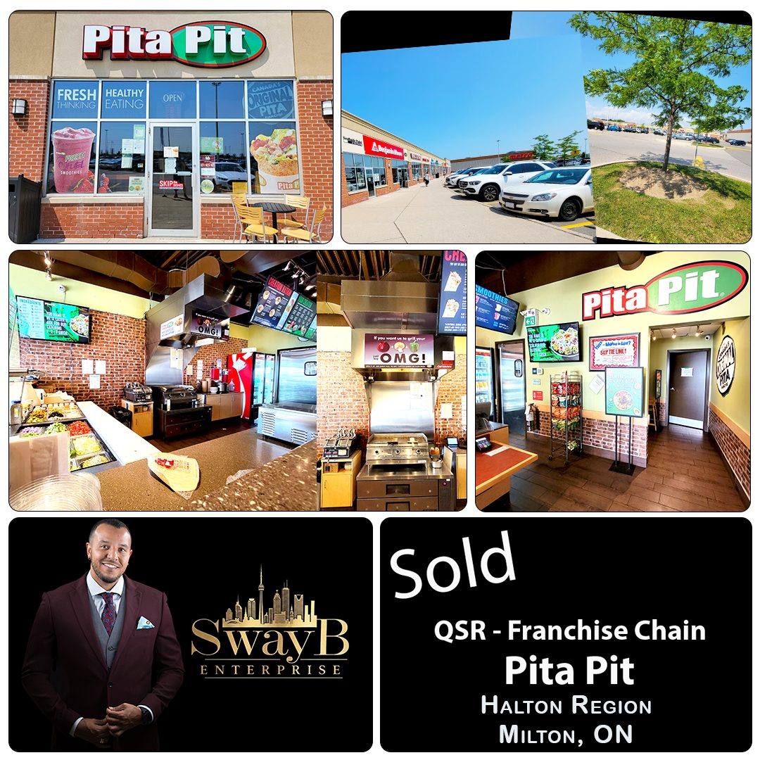 Sold: Pita Pit, Milton ON