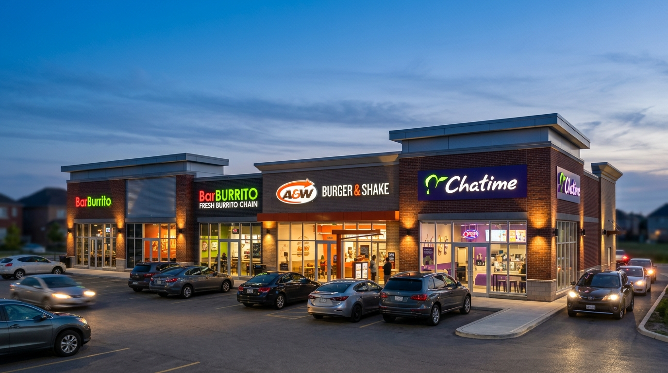 Commercial plaza