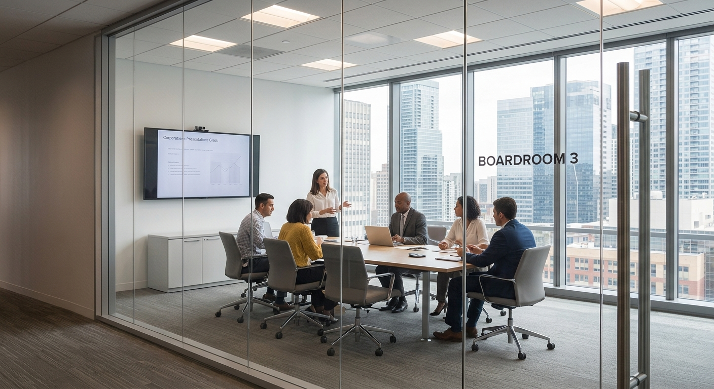 Office boardroom