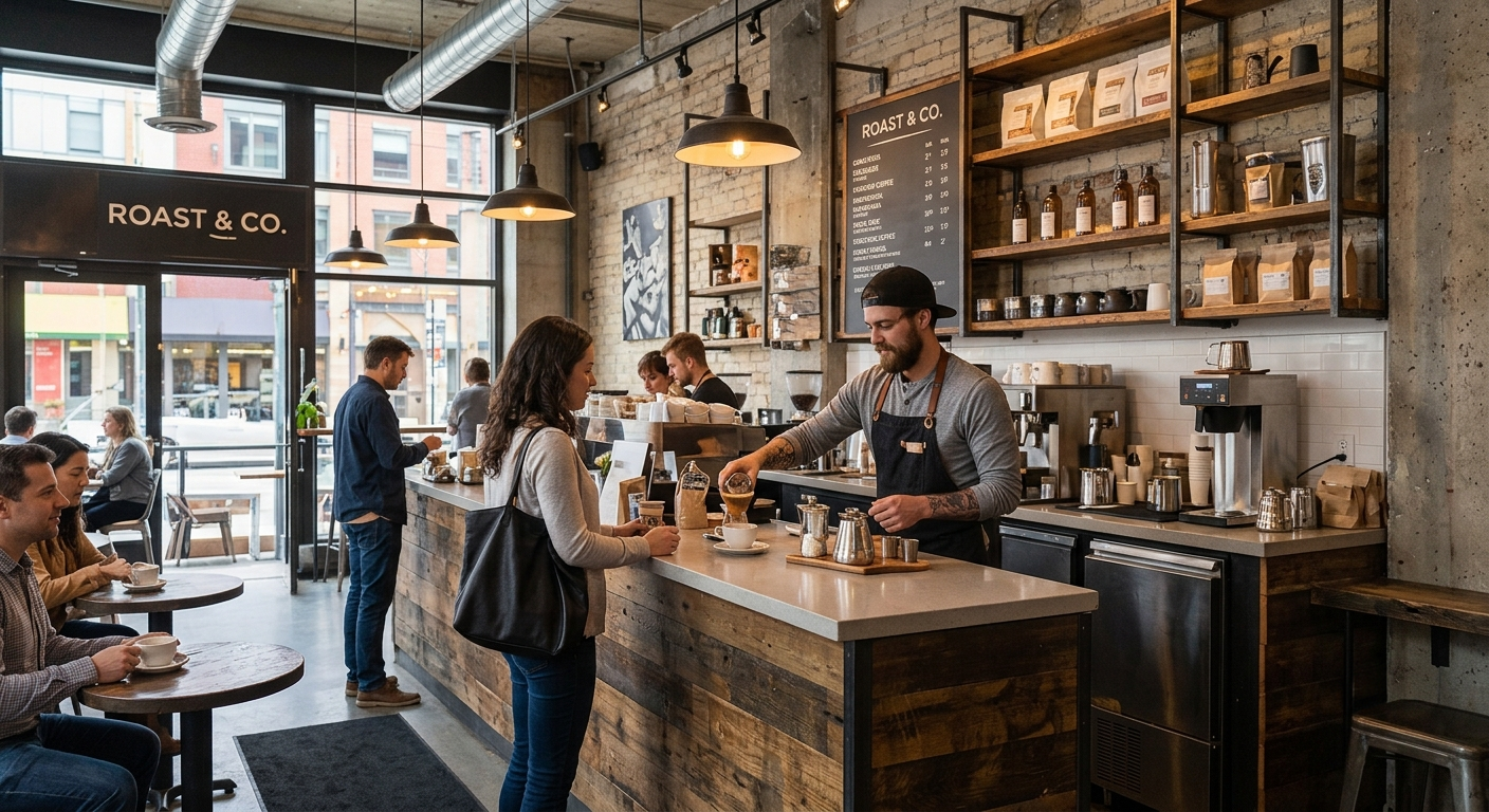 Cafe interior